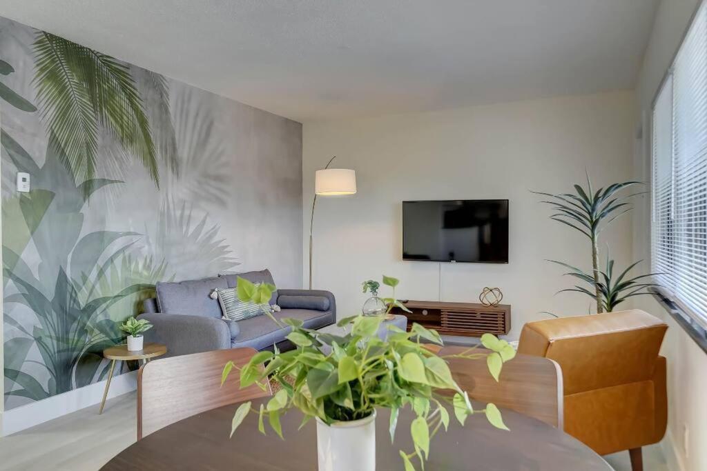 Apartamento Beachy&boho For 6 People With Kitchen And Pool Fort Lauderdale